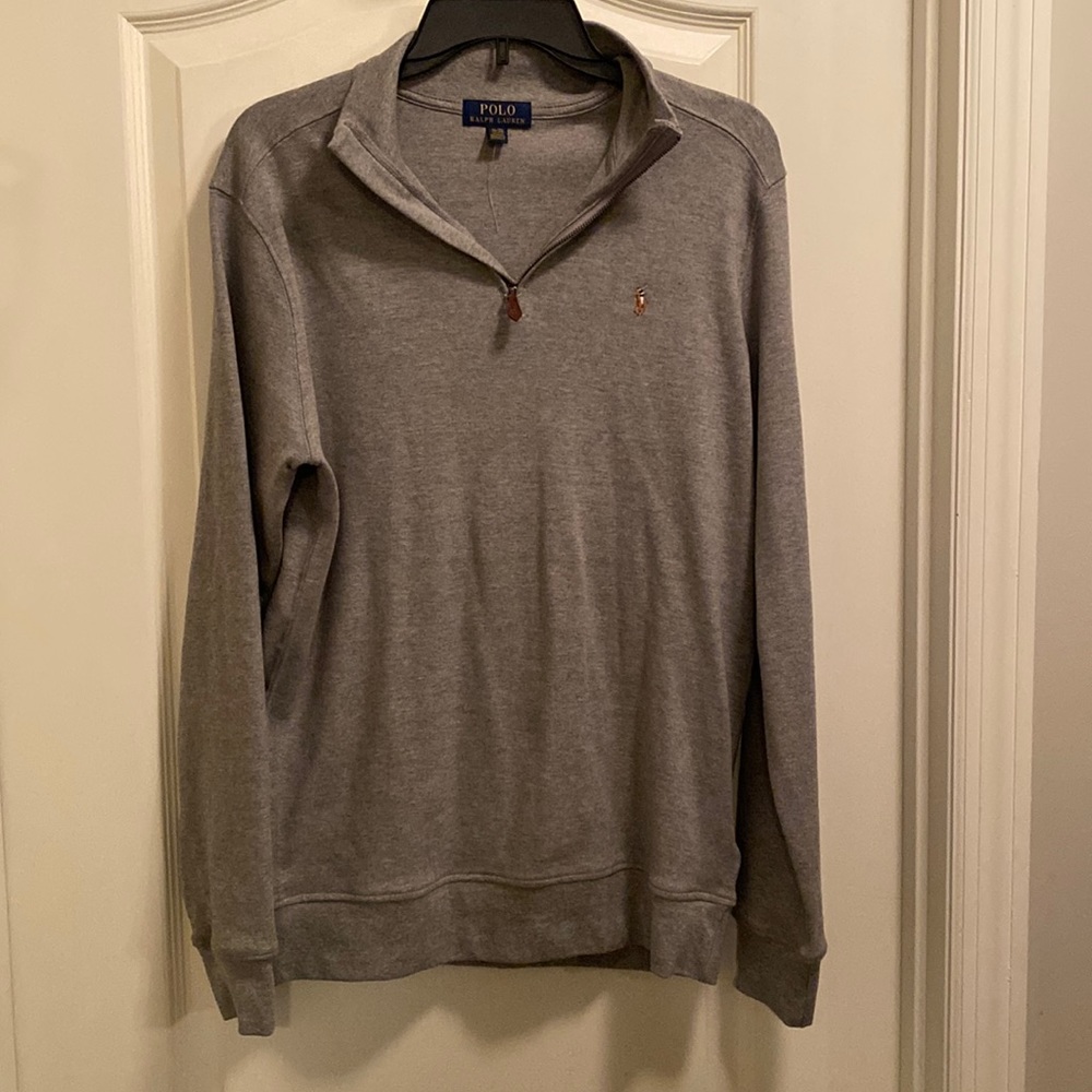 Boys polo half zip